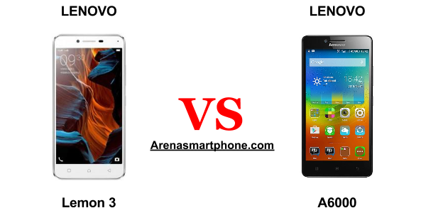 Lenovo Lemon 3 vs Lenovo A6000