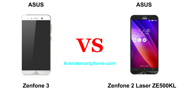 Asus Zenfone 3 vs Zenfone 2 Laser ZE500KL