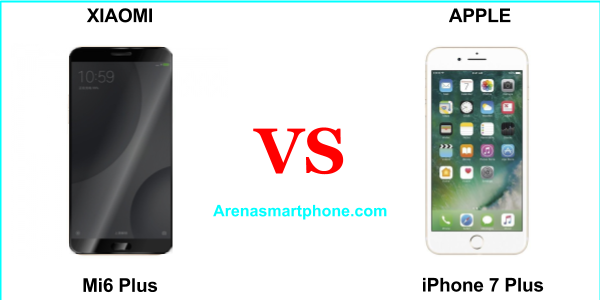 Xiaomi Mi6 Plus vs iPhone 7 Plus