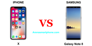 iPhone X vs Samsung Galaxy Note 8