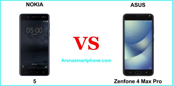 Nokia 5 vs Asus Zenfone 4 Max Pro