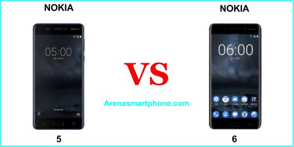 Nokia 5 vs Nokia 6